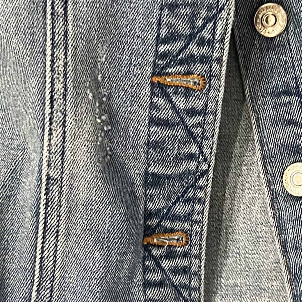 Zara Basic Denim Jacket - image 7